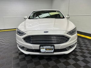 2017 Ford Fusion Hybrid Titanium Heated Seats Rear Parking Sensors